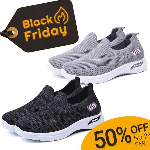 Women's Orthopedic Sneakers - Comfort Therapy 