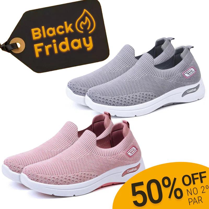 Women's Orthopedic Sneakers - Comfort Therapy 