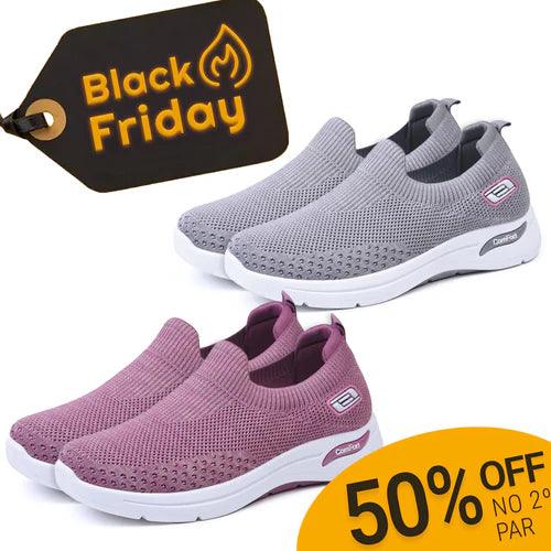 Women's Orthopedic Sneakers - Comfort Therapy 