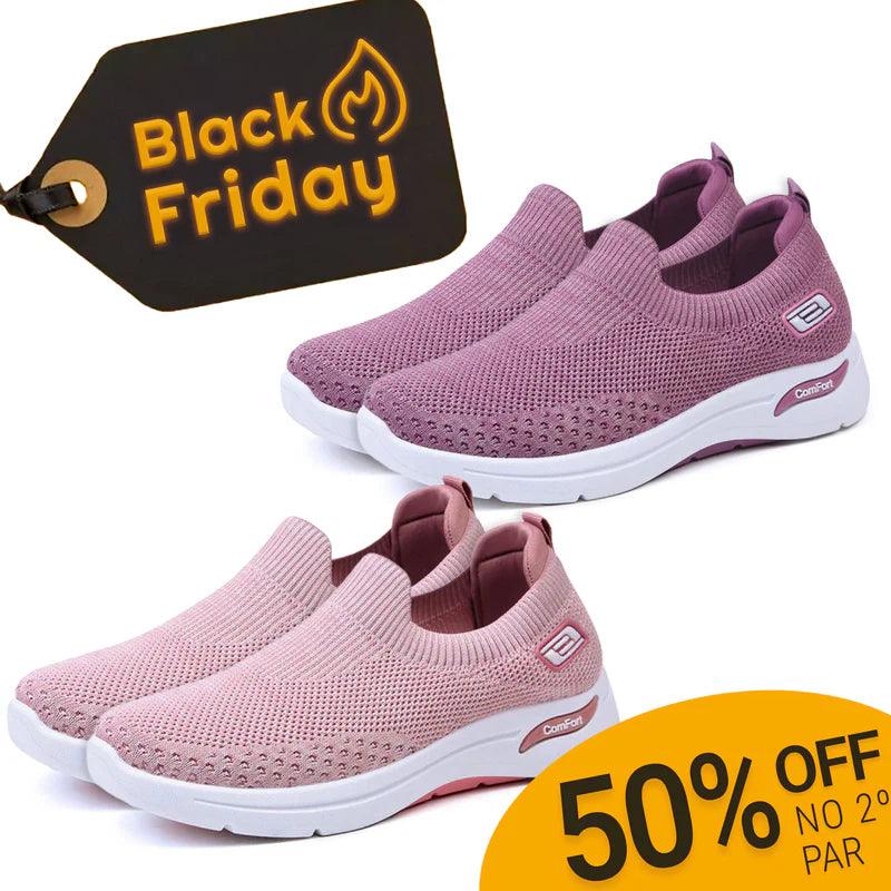 Women's Orthopedic Sneakers - Comfort Therapy 