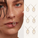 Colar Alphabet 925 Esterlina - Fluzzia