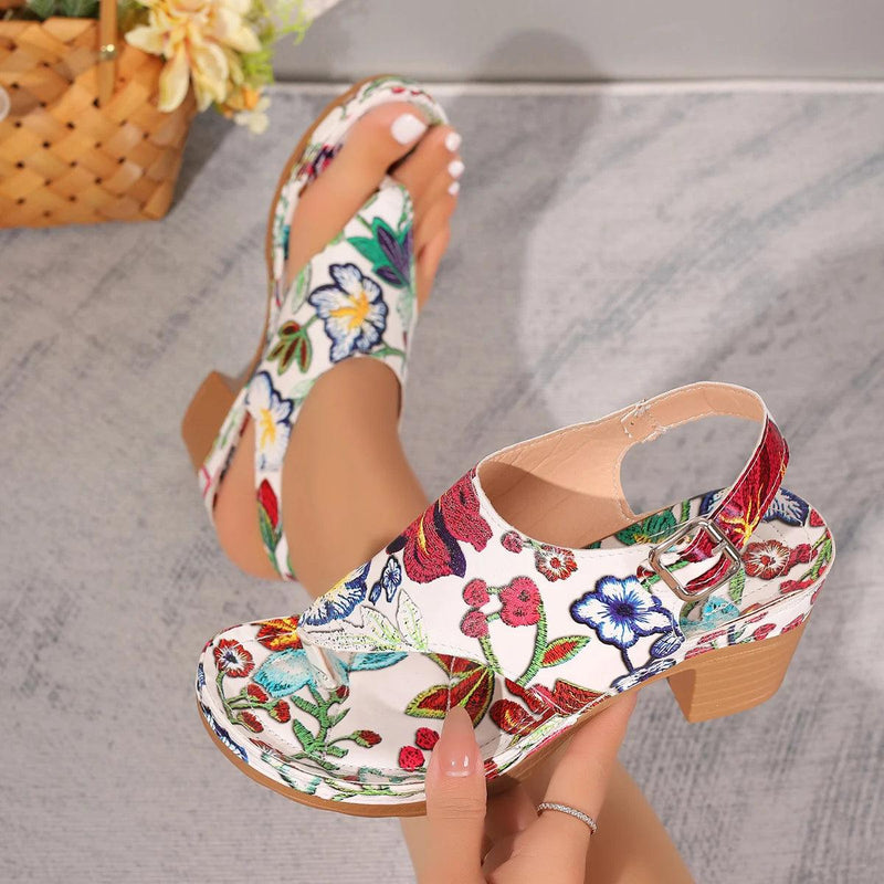 Tacones BellaFlowers