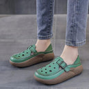 LuxComfort Leather Moccasin with Cutouts 