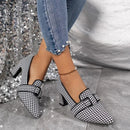 Women's Moscow Pumps - High Heel Pointed Toe 
