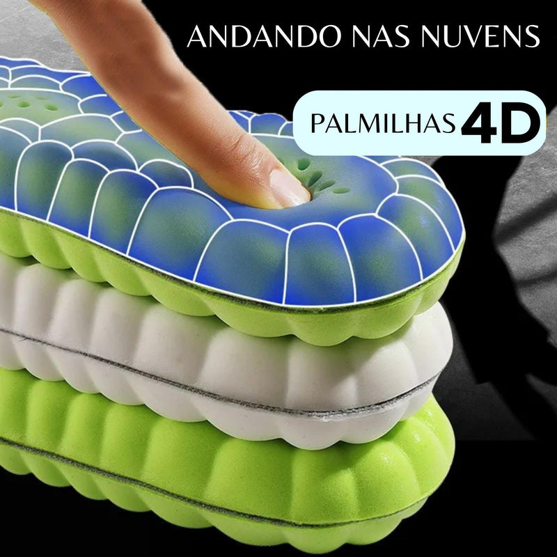 Palmilhas SoftPlus 4D - Andando nas Nuvens