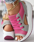 Sandália Feminina Ortopédica Saralris - Fluzzia